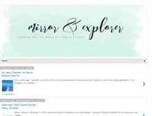 Tablet Screenshot of mirrorandexplorer.com